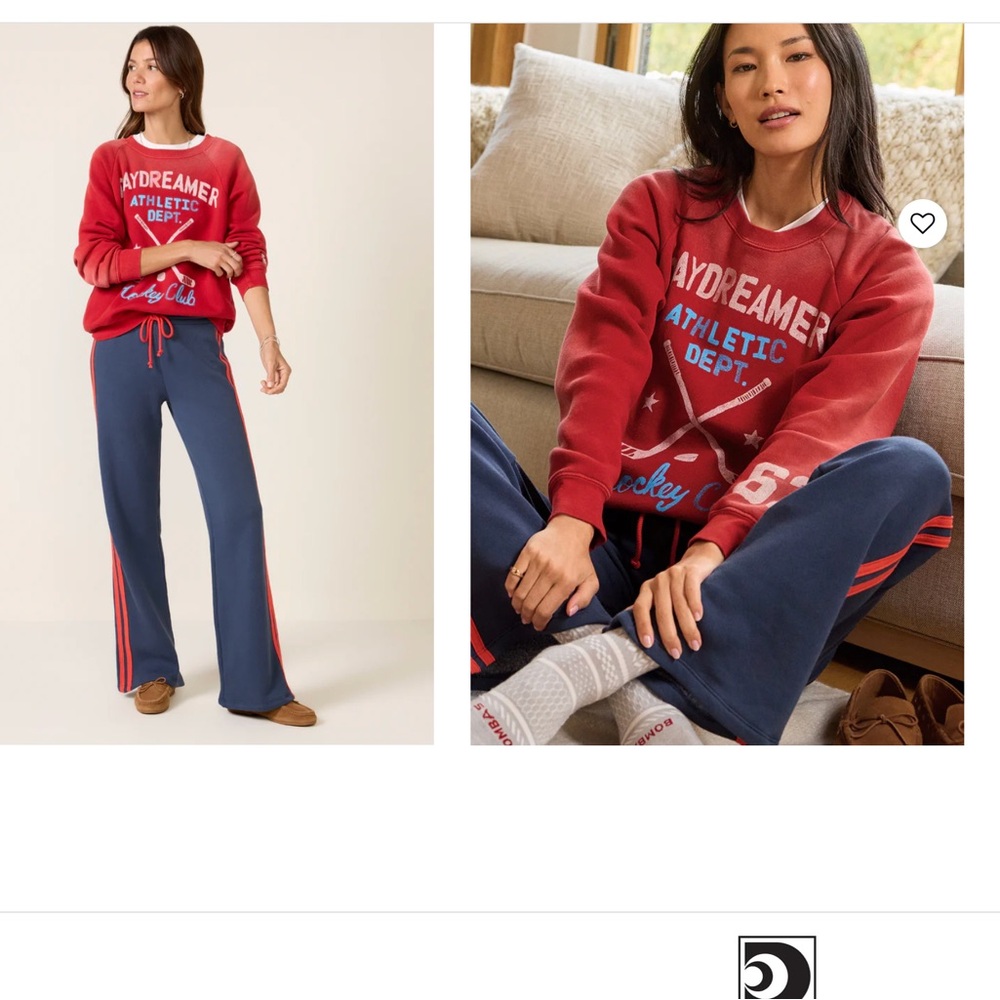 Daydreamer LA Brand- Blue Track Pants